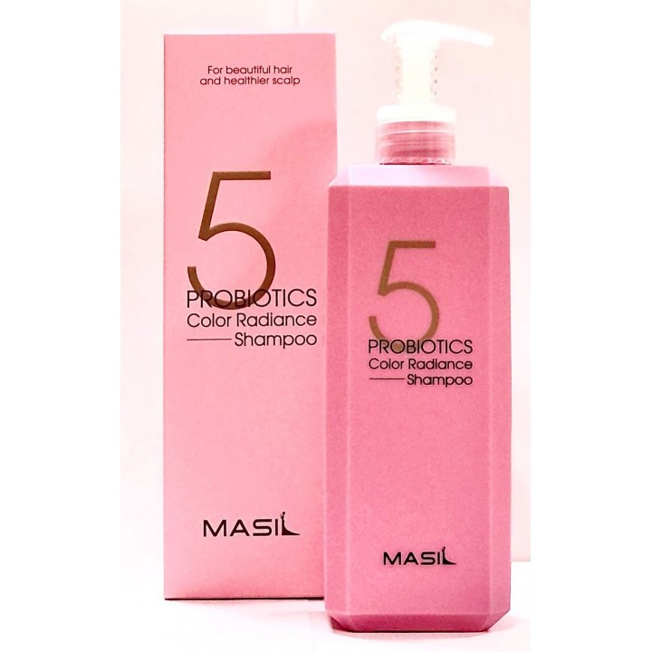 Masil Шампунь с пробиотиками для защиты цвета - 5 Probiotics color radiance shampoo, 500мл