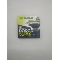 DORCO Kассеты SXA5040 для бритья Dorco Pace 6 c триммером, 4 шт.