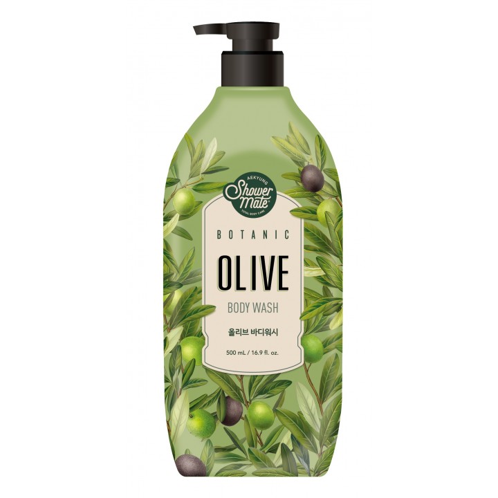 Shower Mate Гель для душа Botanic Terrace ОЛИВА / OLIVE, 500 мл