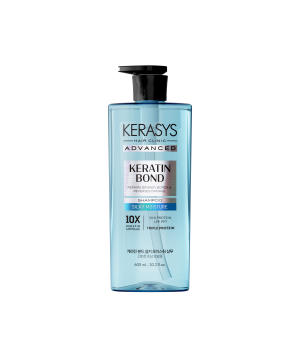 KeraSys Шампунь Керасис Advanced Keratin Bond ШЕЛКОВОЕ УВЛАЖНЕНИЕ 600 мл