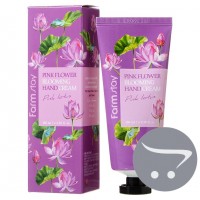 Farmstay Крем для рук с лотосом Pink Flower Blooming Hand Cream Pink Lotus 100 мл