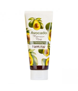 Farmstay Очищающая пенка с экстрактом авокадо Avocado Deep Cleansing Foam 180 мл