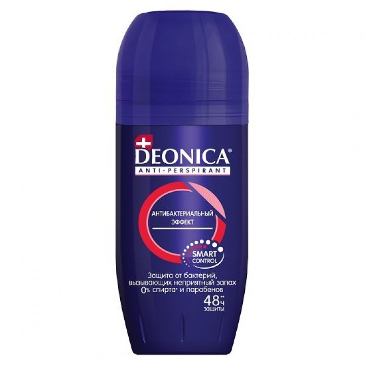 Deonica For Men Антиперспирант-ролик Антибактериальный эффект 50 мл