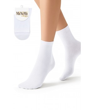 Minimi Носки COTONE 1202 однотонный Bianco 39/41