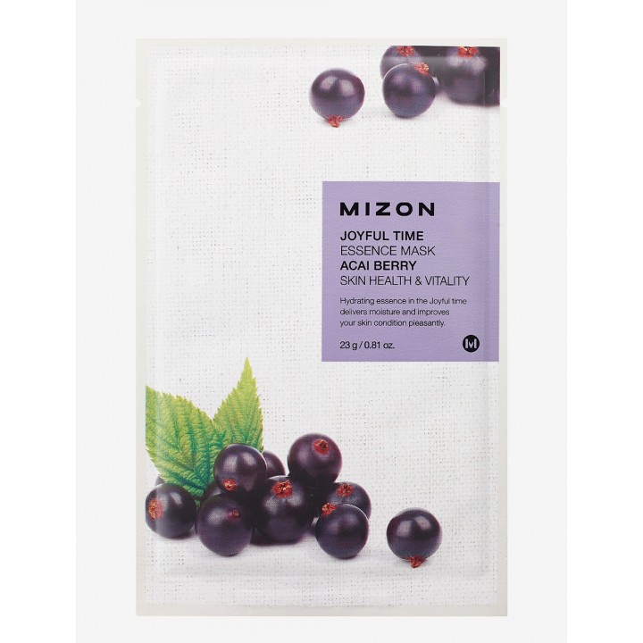 Mizon Тканевая маска для лица с экстрактом ягод асаи 23 г