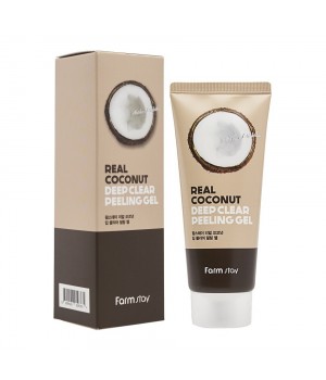 Farmstay Пилинг-гель с экстрактом кокоса Real Coconut Deep Clear Peeling Gel 100 мл