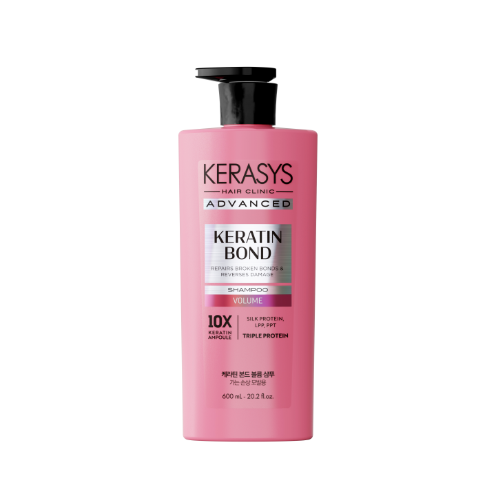 KeraSys Шампунь Керасис Advanced Keratin Bond ОБЪЕМ 600 мл