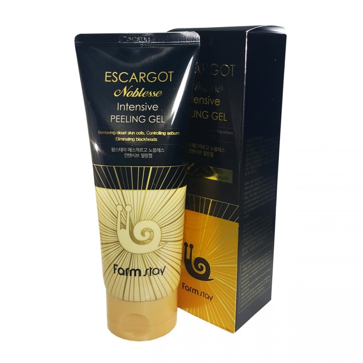 Farmstay Пилинг-гель с экстрактом королевской улитки Escargot Noblesse Intensive Peeling Gel 180 мл