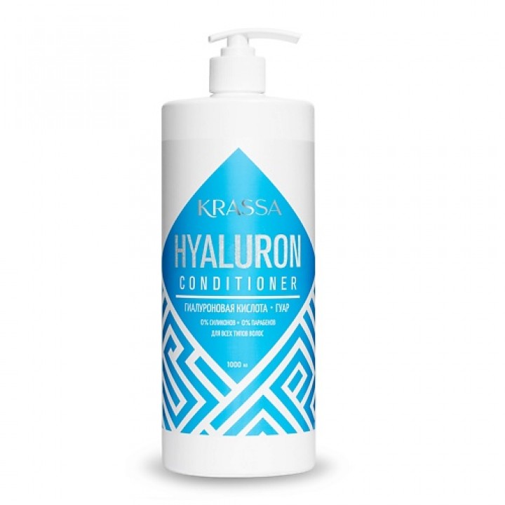Krassa Hyaluron Кондиционер для волос с гиалуроновой кислотой, 1000мл
