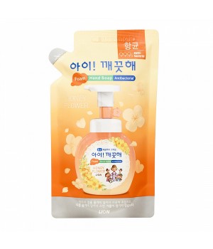 LION Ai kekute Foam handsoap honey flower 200ml Жидкое пенное мыло для рук (медовые цветы)