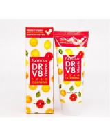 Farmstay Пенка для умывания витаминная DR-V8 Vitamin Foam Cleansing 100 мл до 12.26