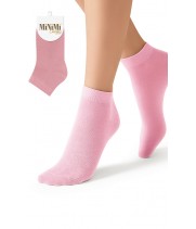 Minimi Носки COTONE 1201 однотонный укороченный Rosa Antico 35/38