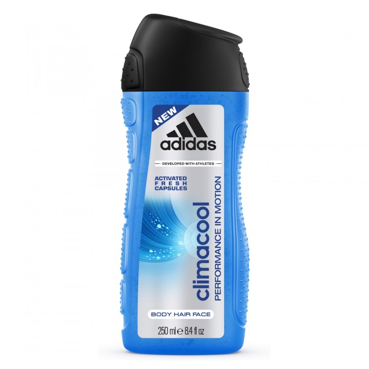 Adidas Climacool Мужской гель для душа "3 в 1" 250 мл