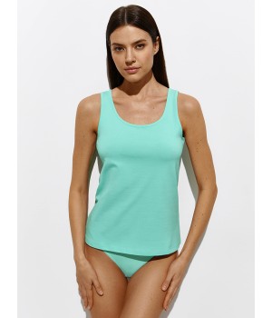 Майка женская О_OMSA OmT_D1101 OmT_D1101 Майка, COTTON Menta 44/S