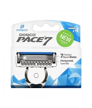 DORCO PACE 7  NEW (4 шт.), кассеты с 7 лезвиями