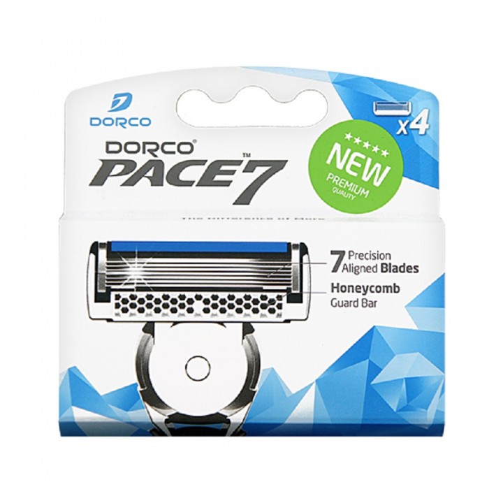 DORCO PACE 7  NEW (4 шт.), кассеты с 7 лезвиями