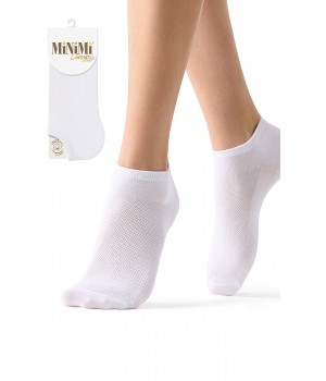 Minimi COTONE 1101 (носки хлопок) Bianco 35-38