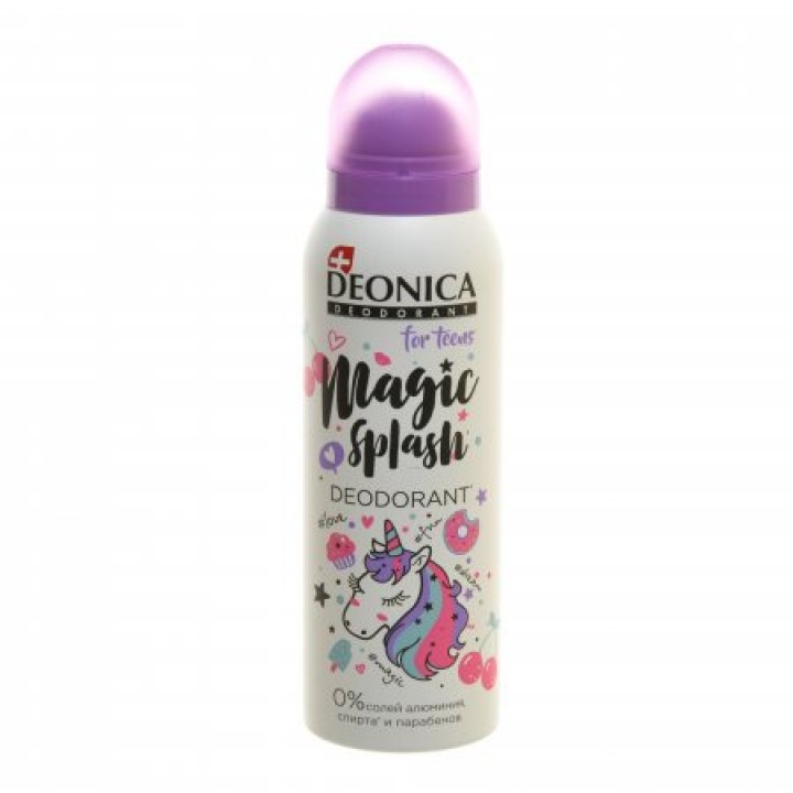 Deonica For Teens Дезодорант-спрей Magic Splash 125 мл