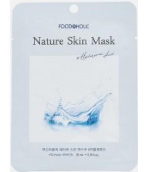 FOODAHOLIC NATURE SKIN MASK #HYALURONIC ACID Тканевая маска для лица с гиалуроновой кислотой