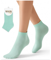 Minimi Носки COTONE 1201 однотонный укороченный Menta 35-38