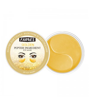 Farres  Патчи для глаз с золотом и пептидами 60 шт, 90 г (*12*144)