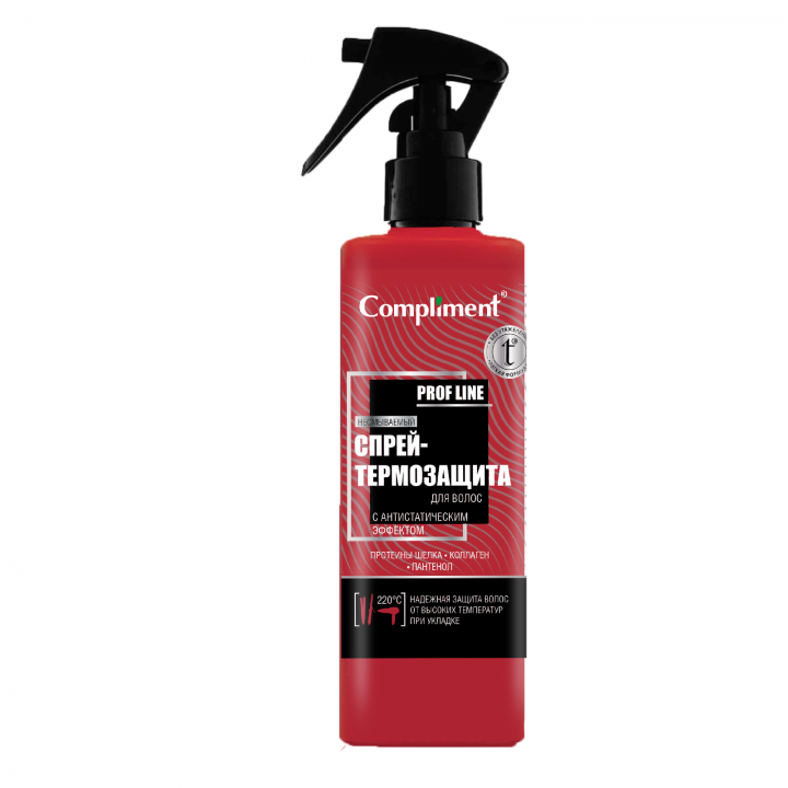 Compliment Спрей - Термозащита для волос с антистатическим эффектом 200 мл