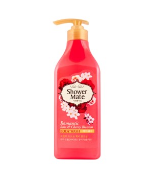 Shower Mate Body Wash Гель для душа "Роза и вишневый цвет" 550 мл 