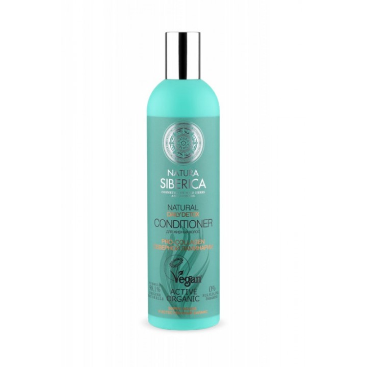 Natura Siberica Бальзам для жирных волос "Daily detox", 400 мл