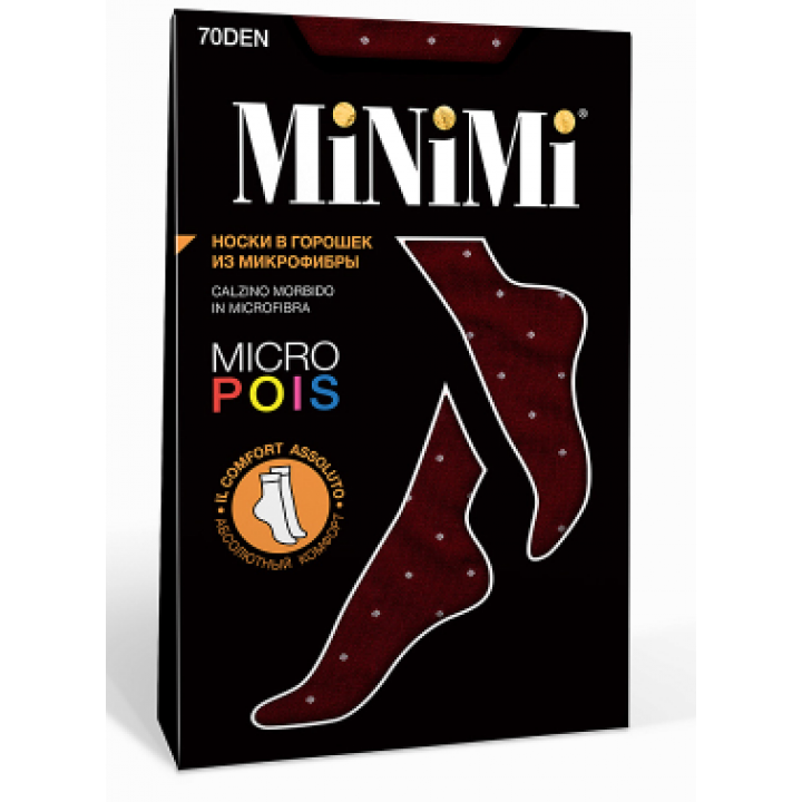 Minimi MICRO POIS 70 (носки) Nero 0