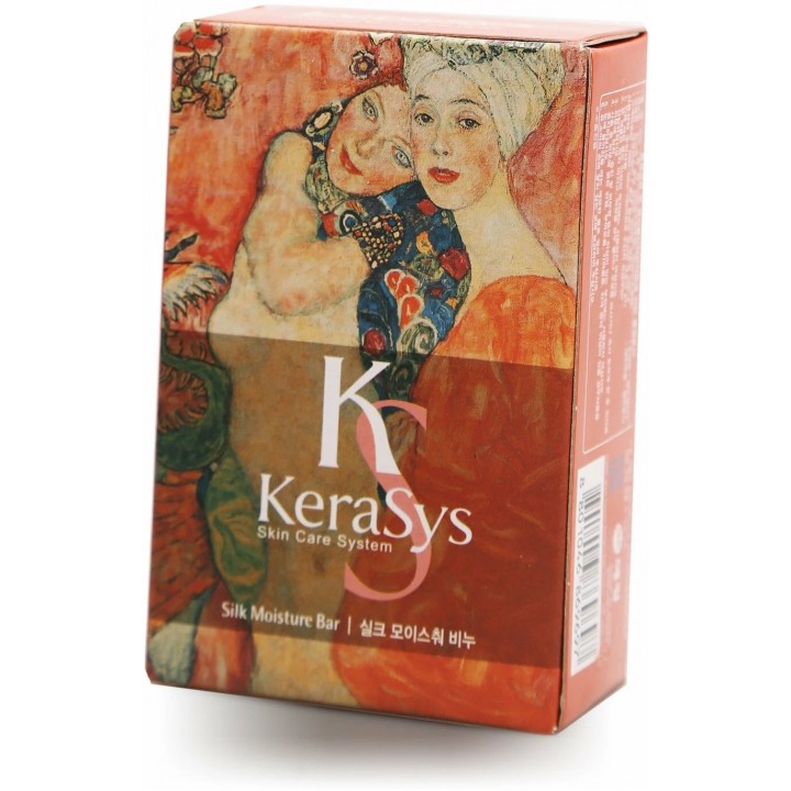 Kerasys Soap Мыло косметическое "Silk Moisture Bar" 100 г