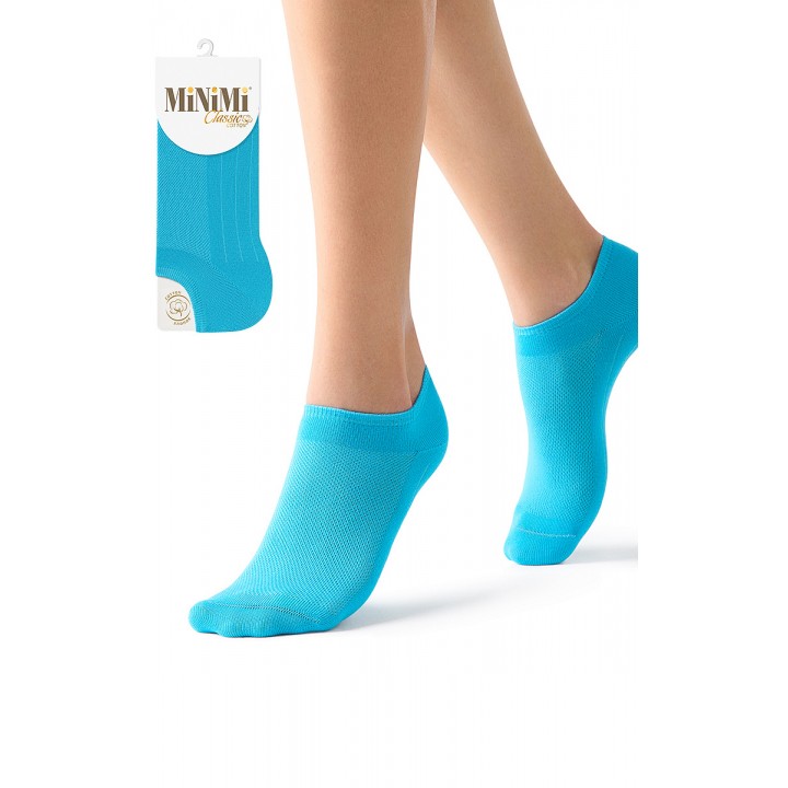 Minimi COTONE 1101 (носки хлопок) Turchese 39-41