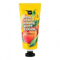 Farmstay Крем для рук и тела с экстрактом персика Real Peach Hand & Body Cream 100 мл