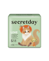 SecretDay Прокладки женские гигиенические LOVE, Small, 18 шт.