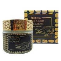 Farmstay Крем для лица омолаживающий с жиром крокодила Crocodile Oil Cream 70 мл.