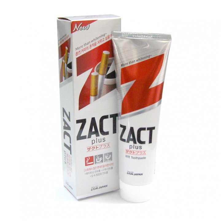 LION Zact Отбеливающая зубная паста 150g