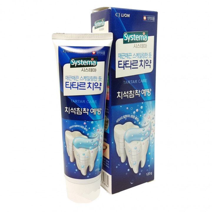 LION SYSTEMA TARTAR Зубная паста для профилактики против образования зубного камня 120g