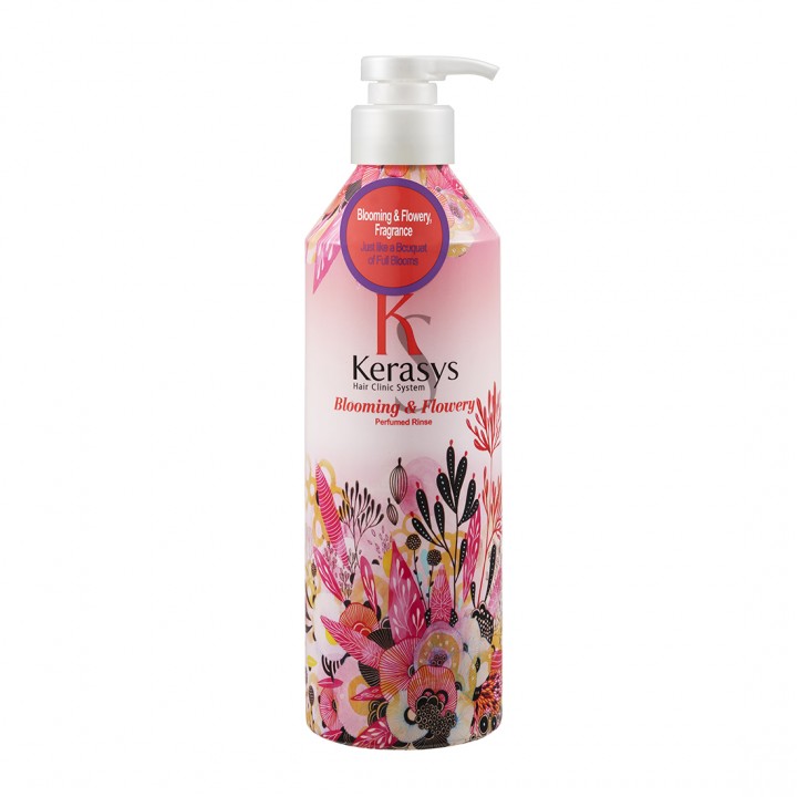 Kerasys Perfumed Line Кондиционер для волос "Blooming & Flowery" 600 мл