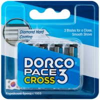 DORCO PACE 3  NEW (станок + 2 кассеты), система с 3 лезвиями, TRA4002