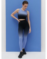 Брюки модель "легинсы" женские О_MINIMI Mi 2911AS Fresh Gradiente Легинсы Cielo/Nero 46 (M)