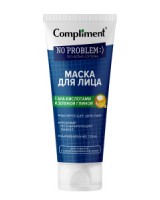 Тимекс Compliment No problem Маска для лица с АНА-кислотами и зеленой глиной, 80 мл