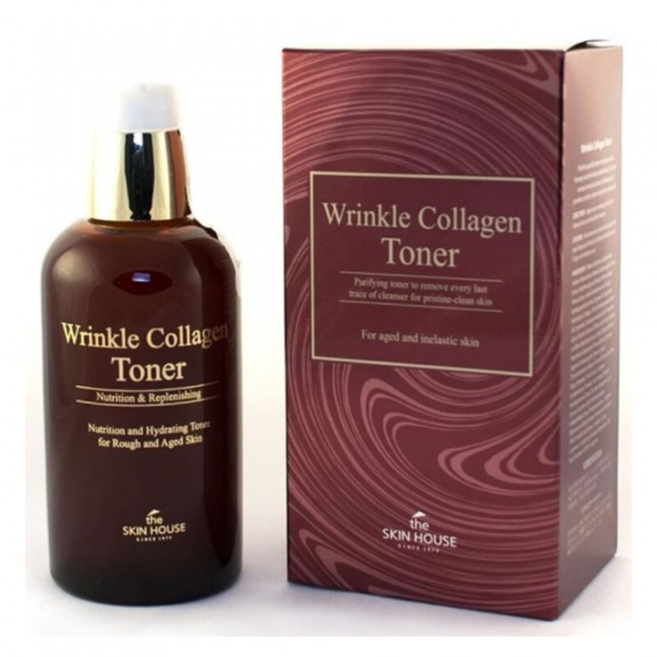 The Skin House Антивозрастной тонер с коллагеном "Wrinkle Collagen" 130 мл