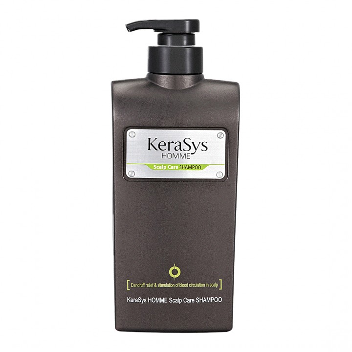 Kerasys Homme Scalp Care Шампунь для волос "Лечение кожи головы для мужчин" 550 мл