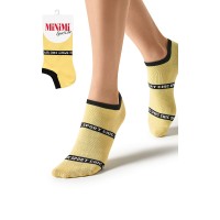 Minimi Носки SPORT CHIC 4300 с полоской "Sport Chic" Giallo 35-38^