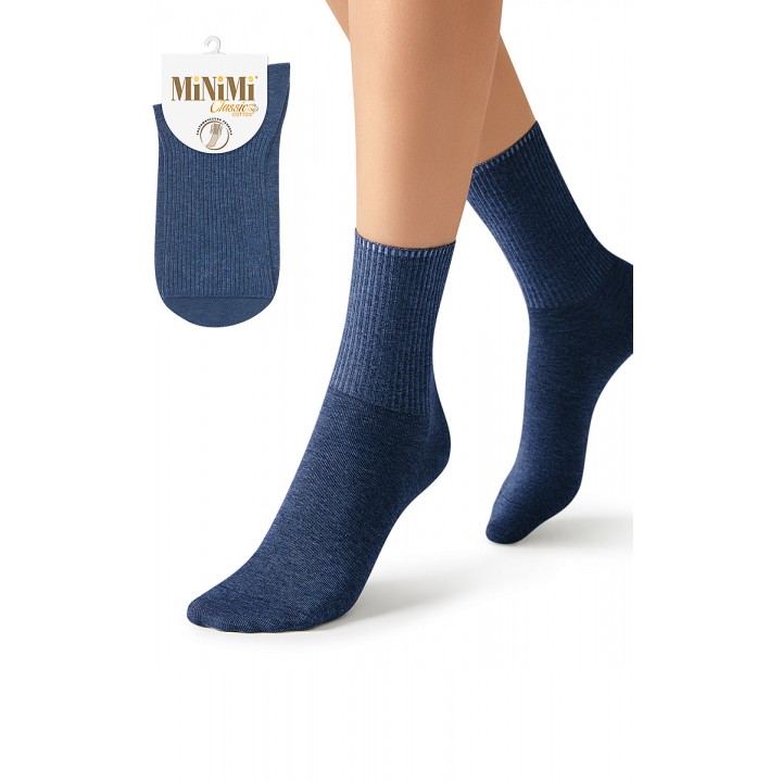 Minimi Носки COTONE 1203 меланж Blu 35/38