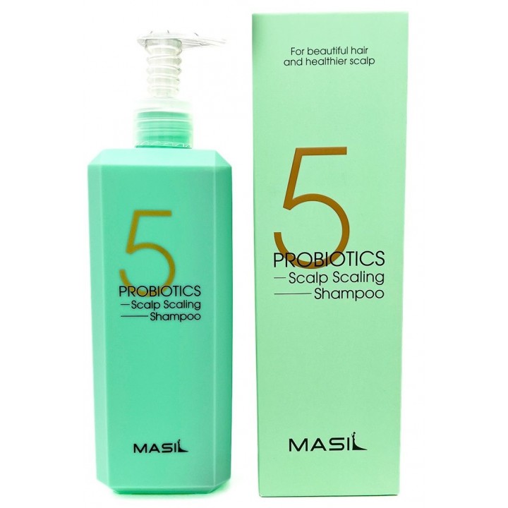 Masil Шампунь глубоко очищающий с пробиотиками - 5 Probiotics scalp scaling shampoo, 500мл