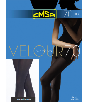 Omsa Колготки Velour 70 Antracite 4