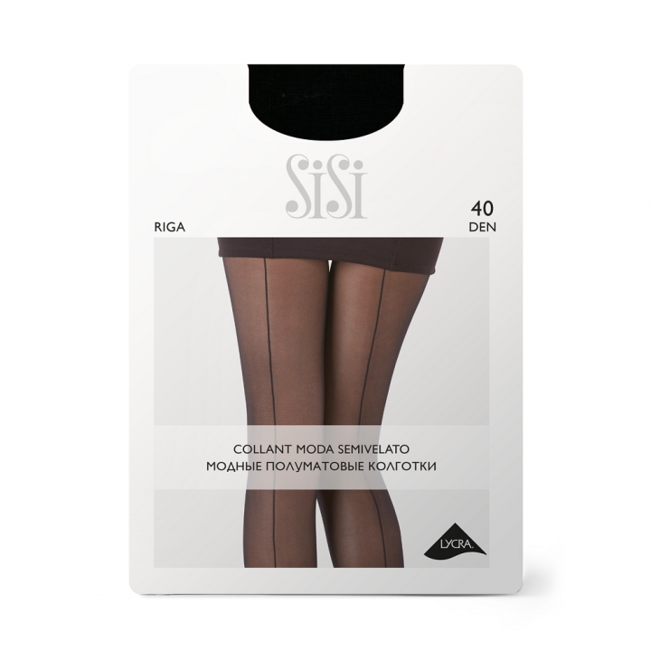 SiSi Колготки RIGA 40 Nero 1/2 (S/M)