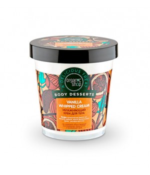 Organic shop Body Desserts Увлажняющий крем для тела "Vanilla Whipped Cream" 450 мл