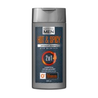 KRASSA MEN Hot & Spicy 2в1 Шампунь-кондиционер для волос, 250 мл
