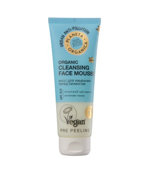 Planeta Organica Skin Super Food Мусс для умывания перед пилингом "Organic face cleansing mousse" 100 мл